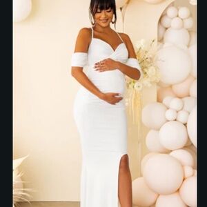 Bedtime Story Maternity Dress Club L London